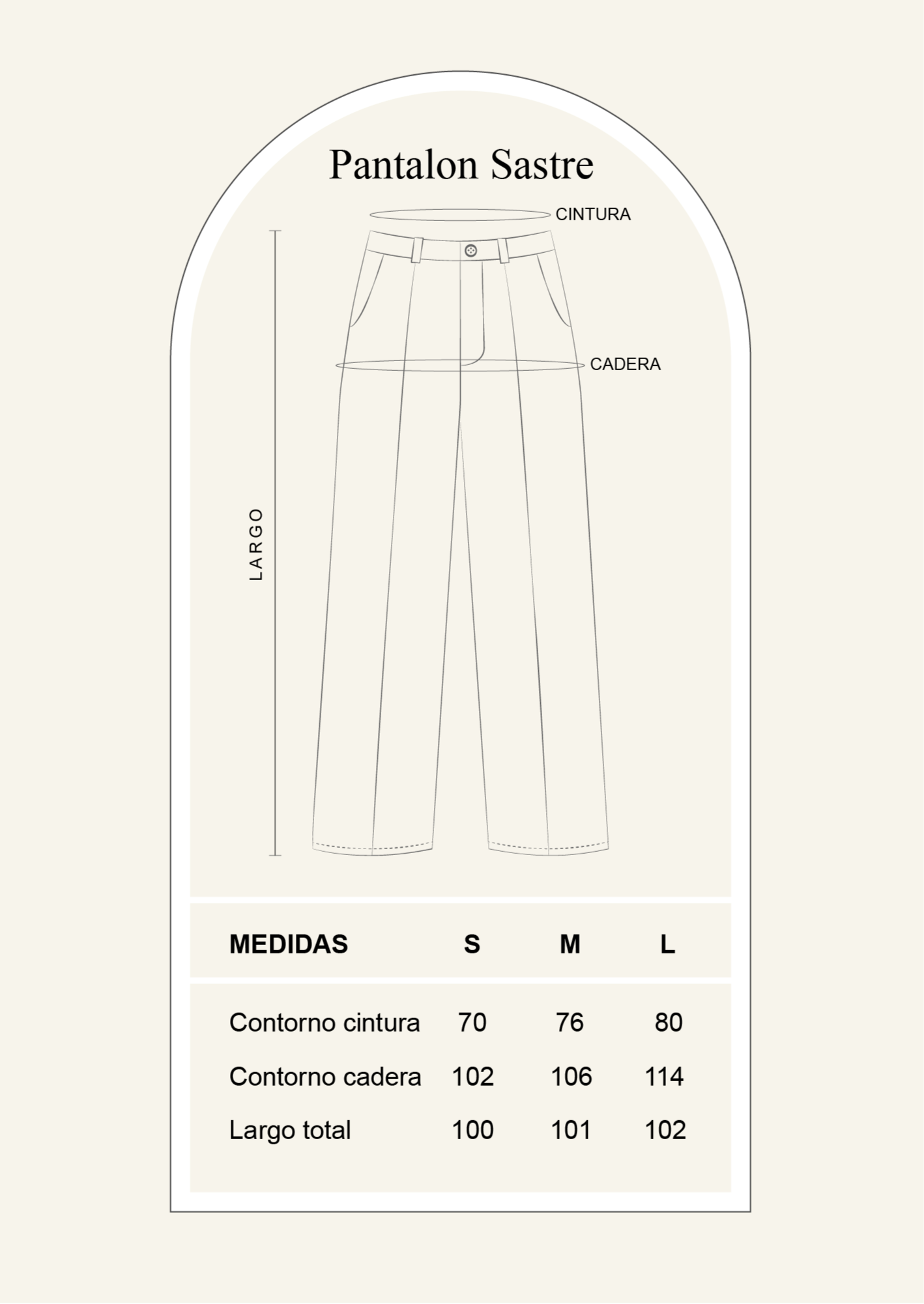 Pantalón Sastre