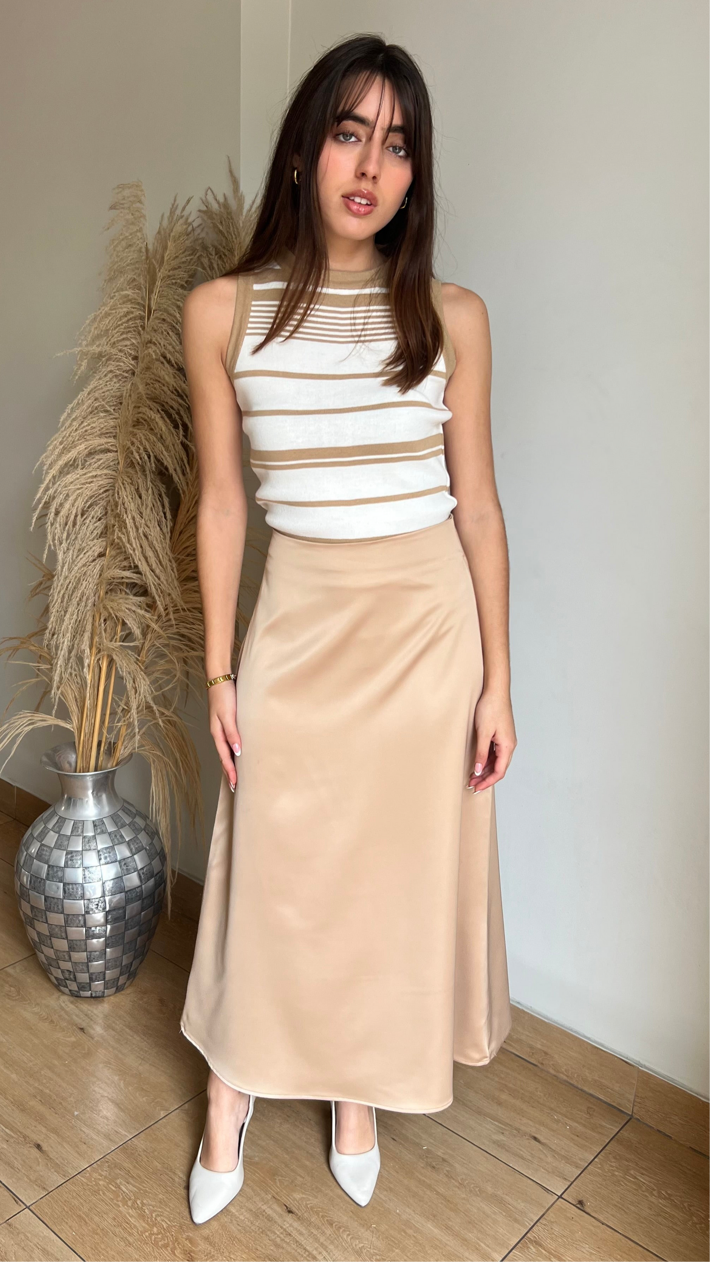 Falda Satin