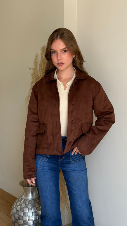 Chaqueta Sued