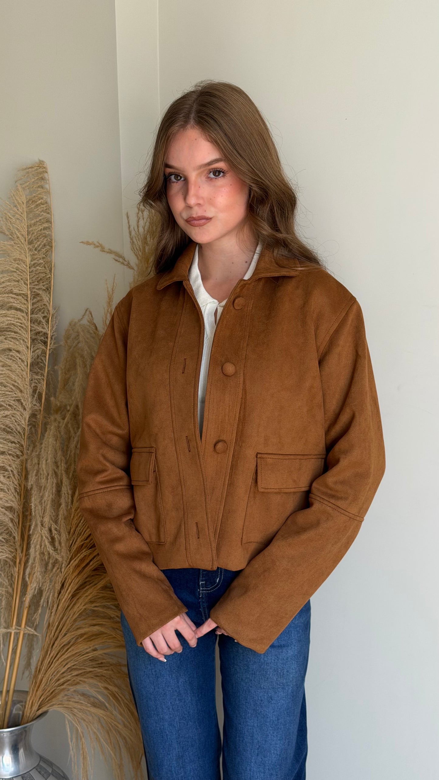 Chaqueta Sued
