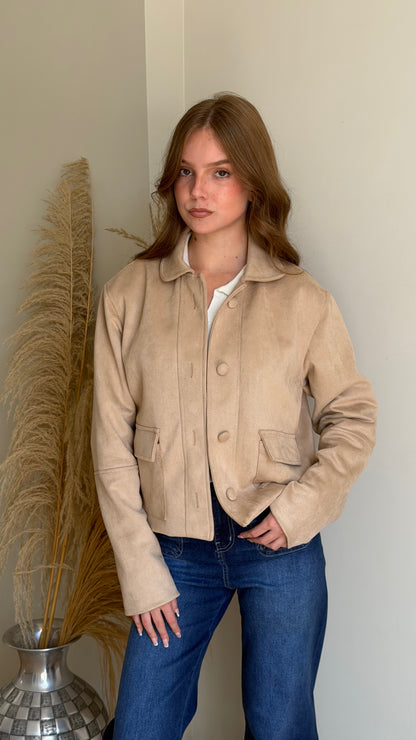 Chaqueta Sued