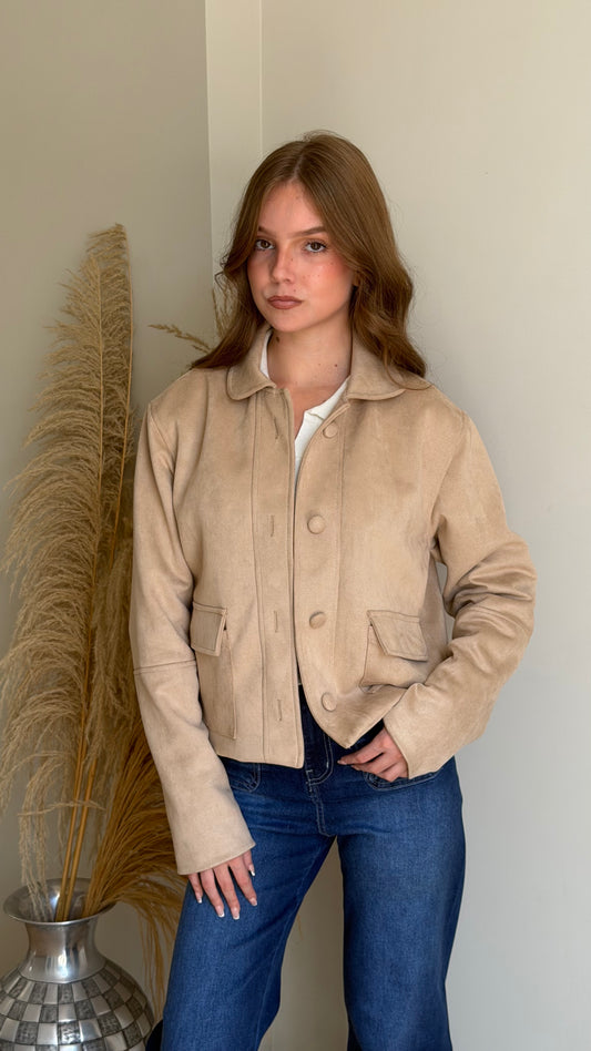 Chaqueta Sued