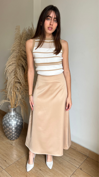 Falda Satin