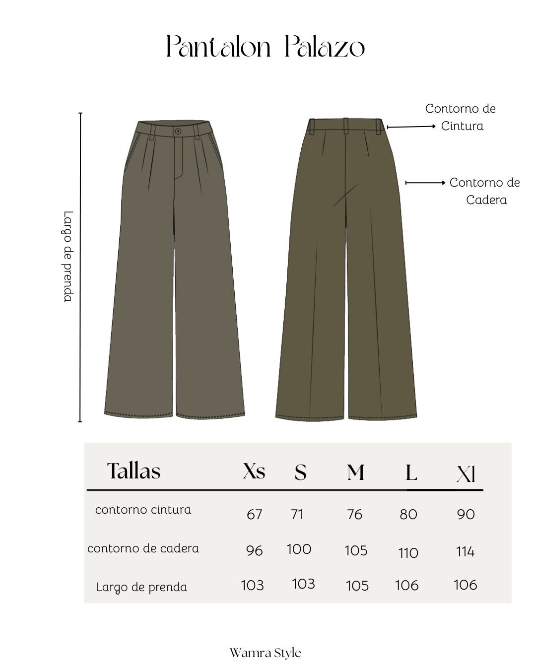 Pantalón Palazo