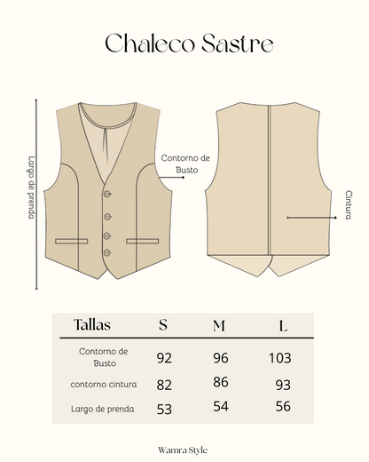 Chaleco Sastre